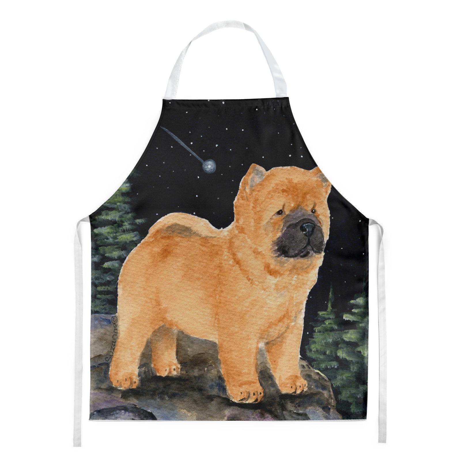 Starry Night Chow Chow Apron - the-store.com