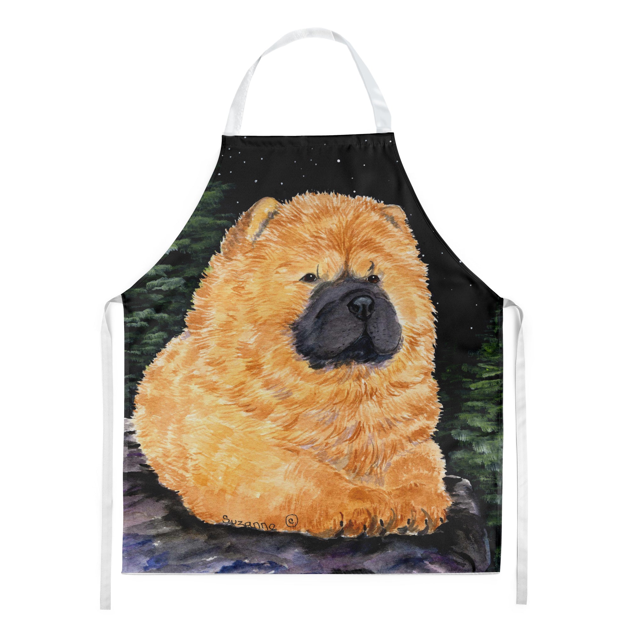 Starry Night Chow Chow Apron - the-store.com