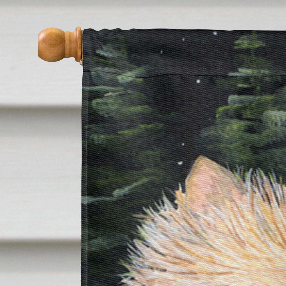 Starry Night Cairn Terrier Flag Canvas House Size