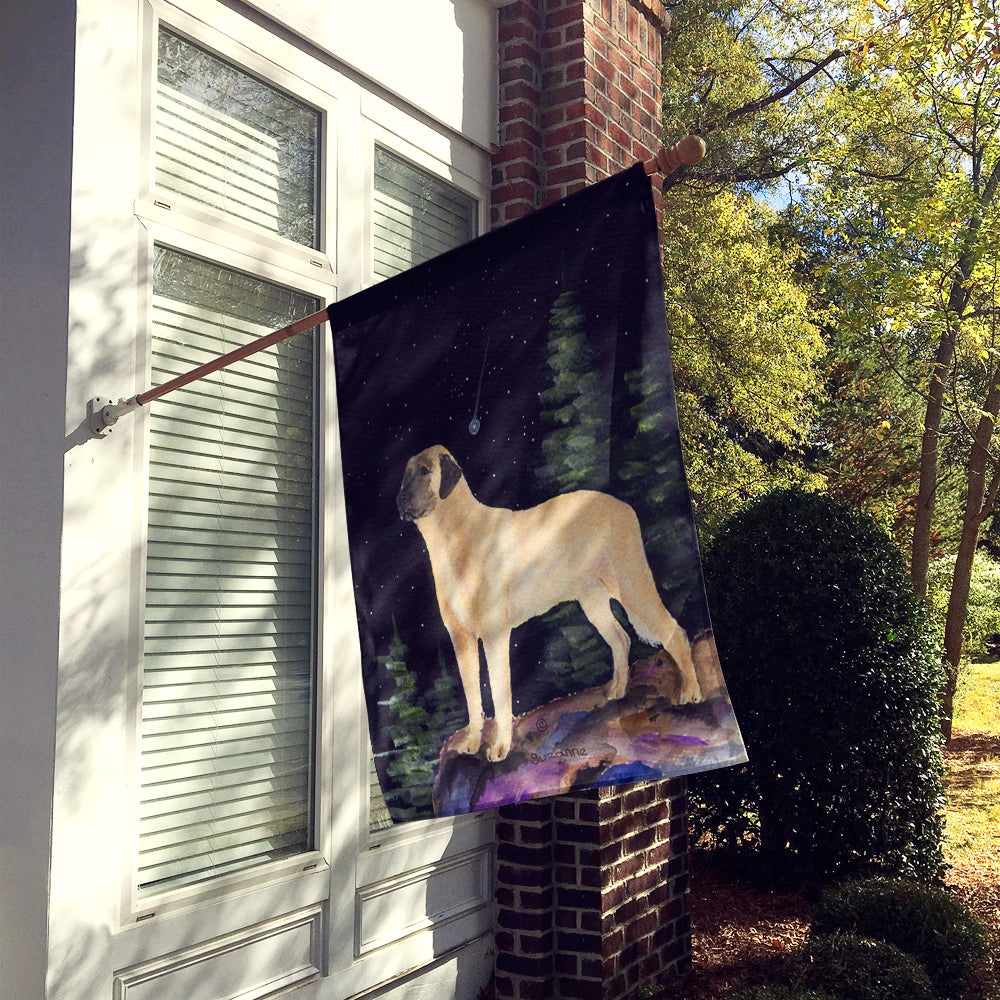 Caroline's Treasures Starry Night Anatolian Shepherd Flag Canvas House Size