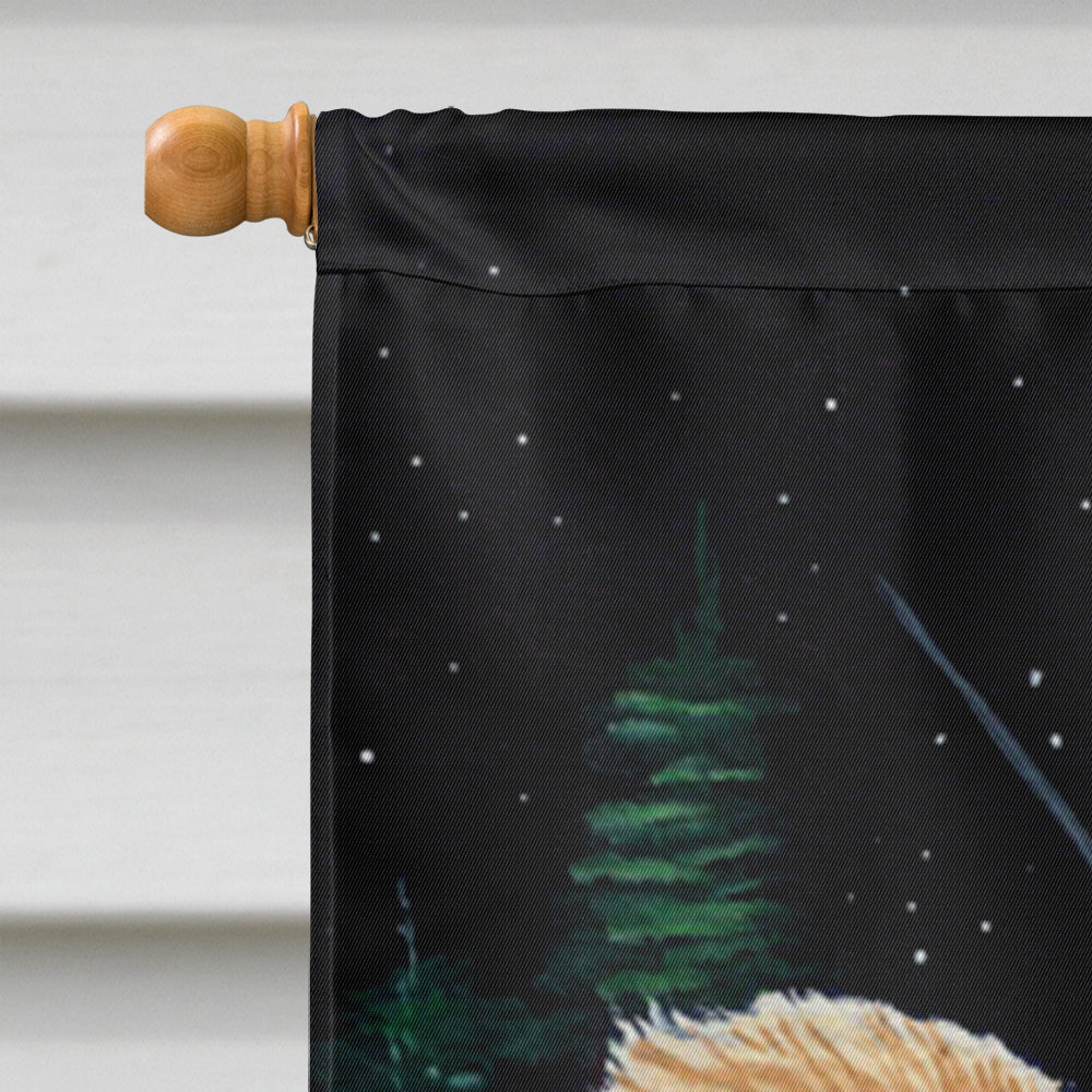 Starry Night Chihuahua Flag Canvas House Size  the-store.com.