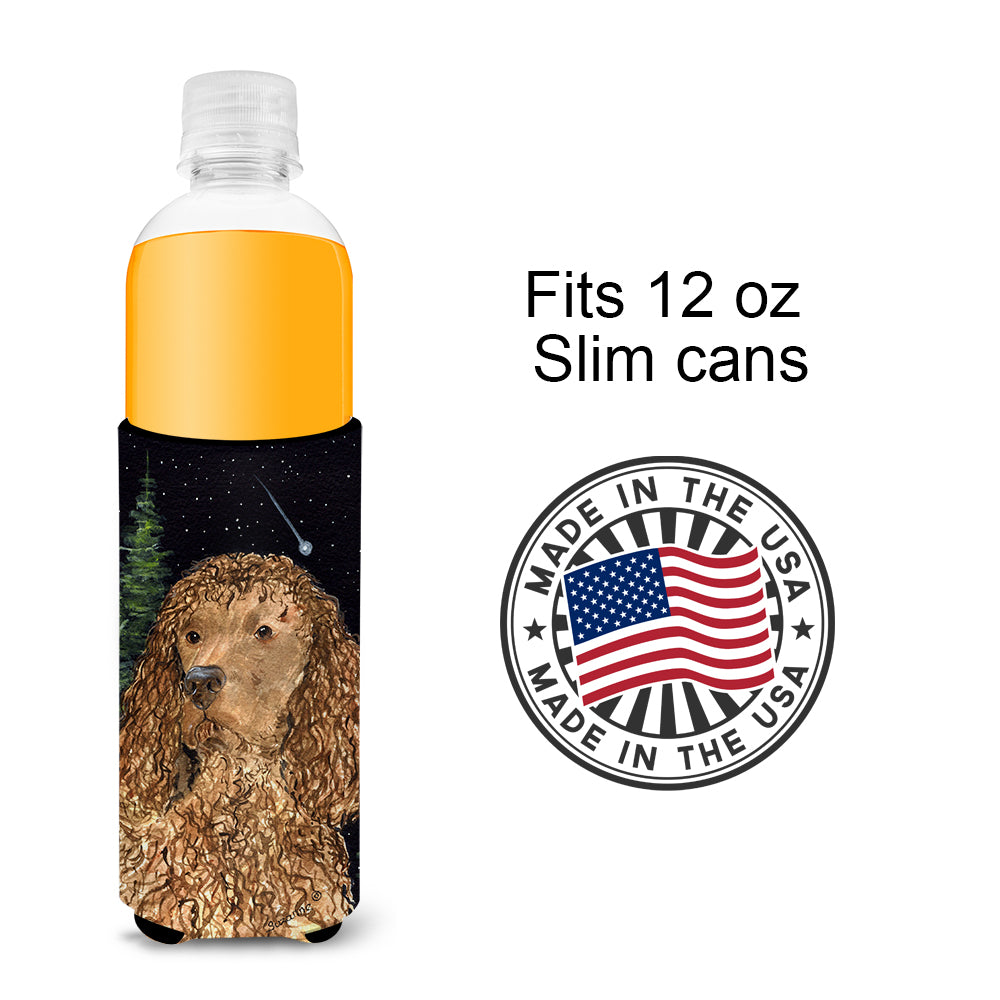 American Water Spaniel Ultra Beverage Insulators for slim cans SS8510MUK.