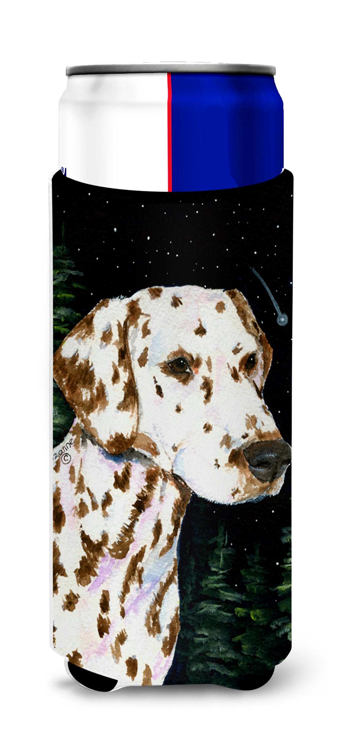 Starry Night Dalmatian Ultra Beverage Insulators for slim cans SS8518MUK