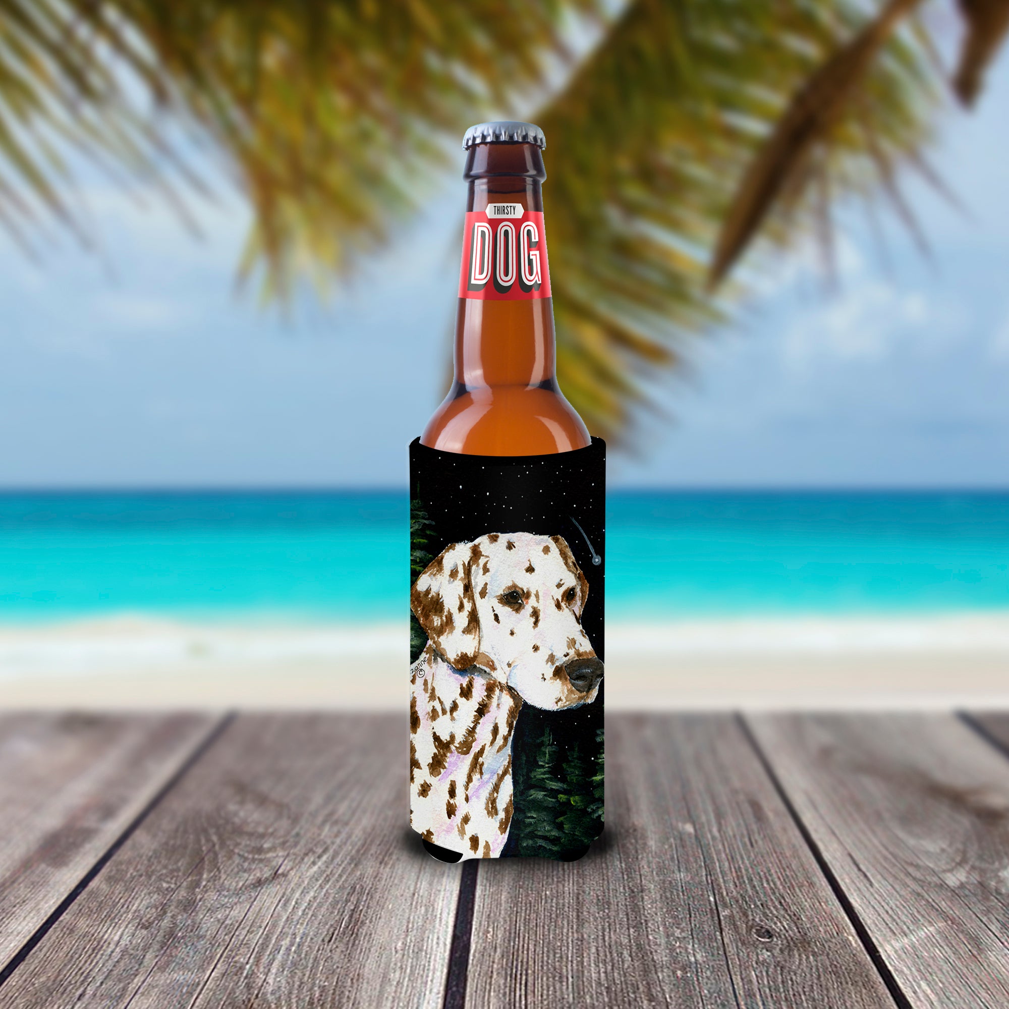 Starry Night Dalmatian Ultra Beverage Isolateurs pour canettes minces SS8518MUK