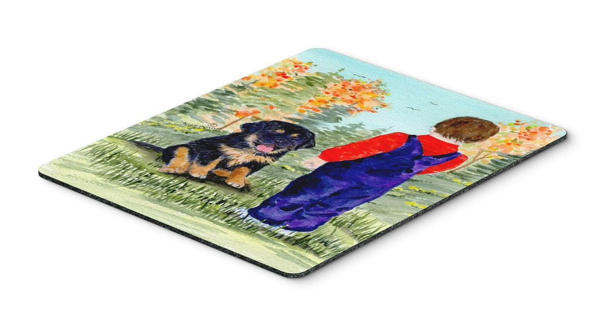 Tibetan Mastiff Mouse Pad, Hot Pad or Trivet by Caroline&#39;s Treasures