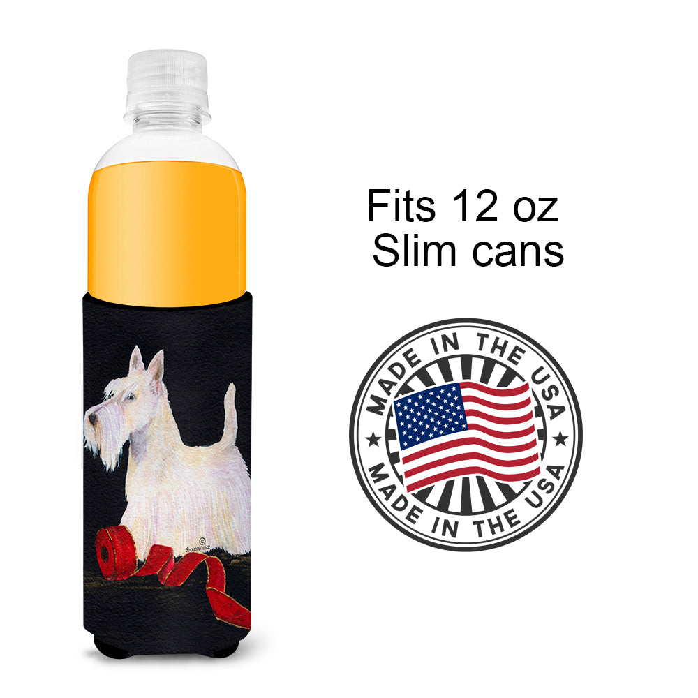 Scottish Terrier Ultra Beverage Insulators for slim cans SS8553MUK