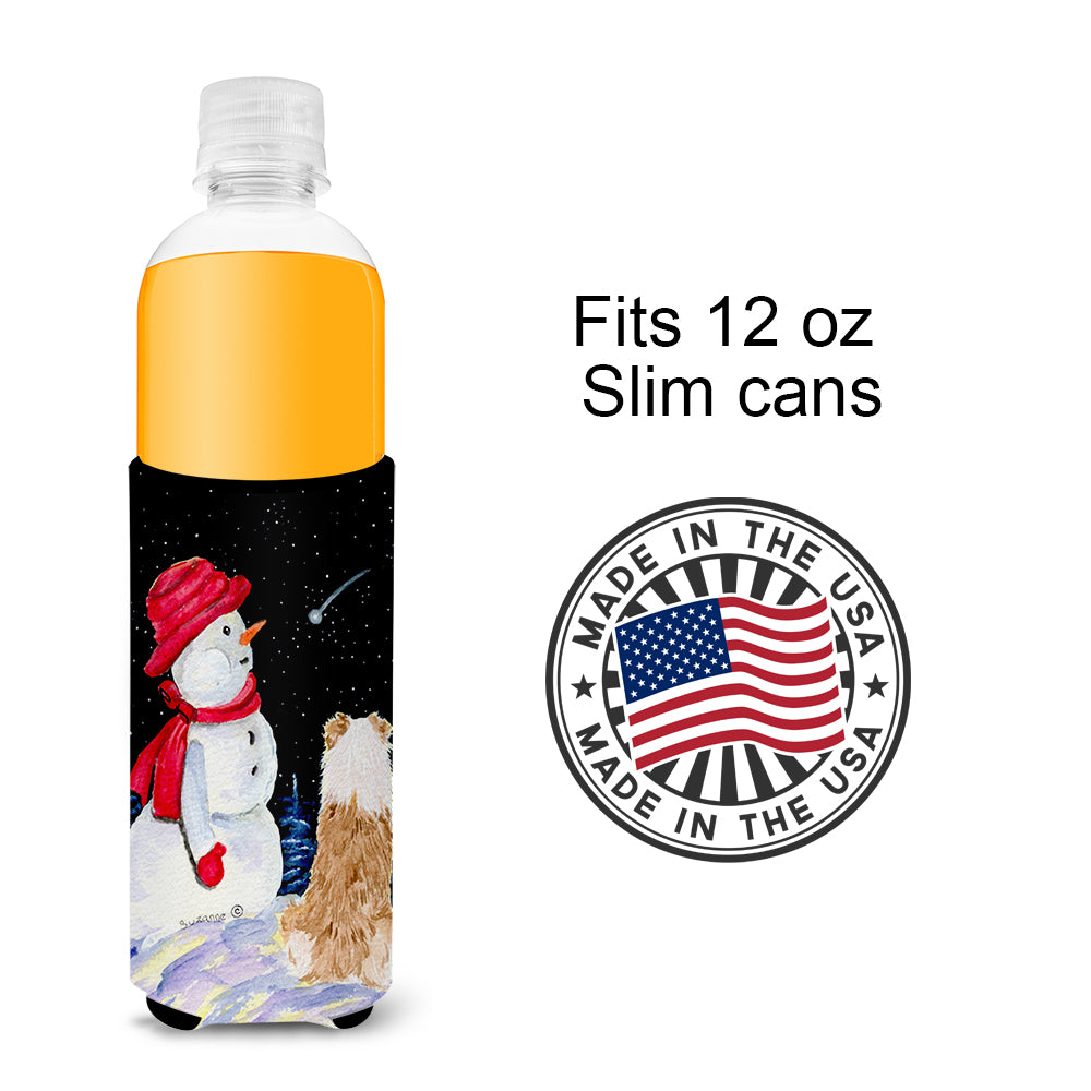 Australian Shepherd Ultra Beverage Insulators for slim cans SS8573MUK.