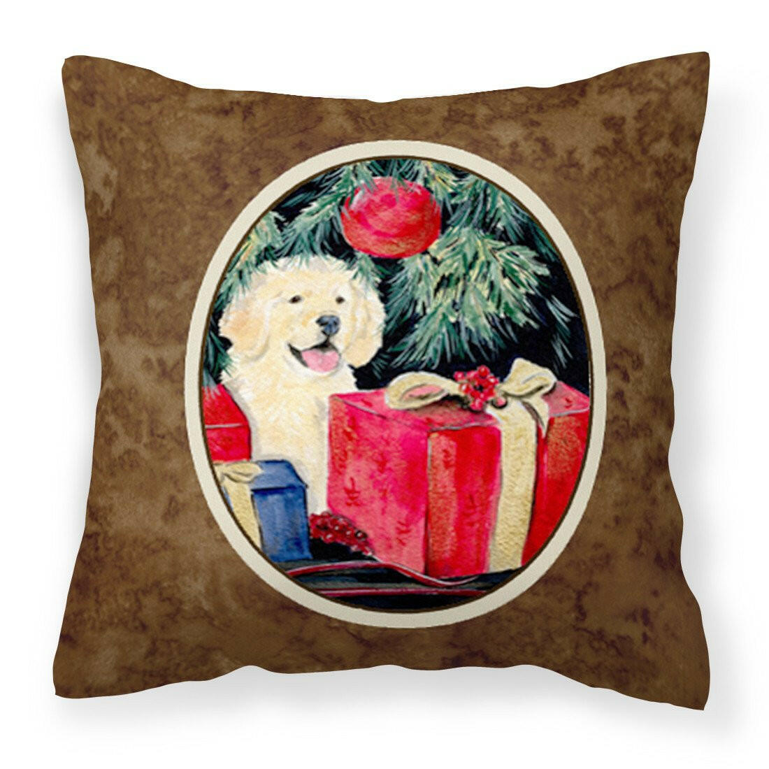 Golden Retriever Fabric Decorative Pillow SS8578PW1414 by Caroline&#39;s Treasures