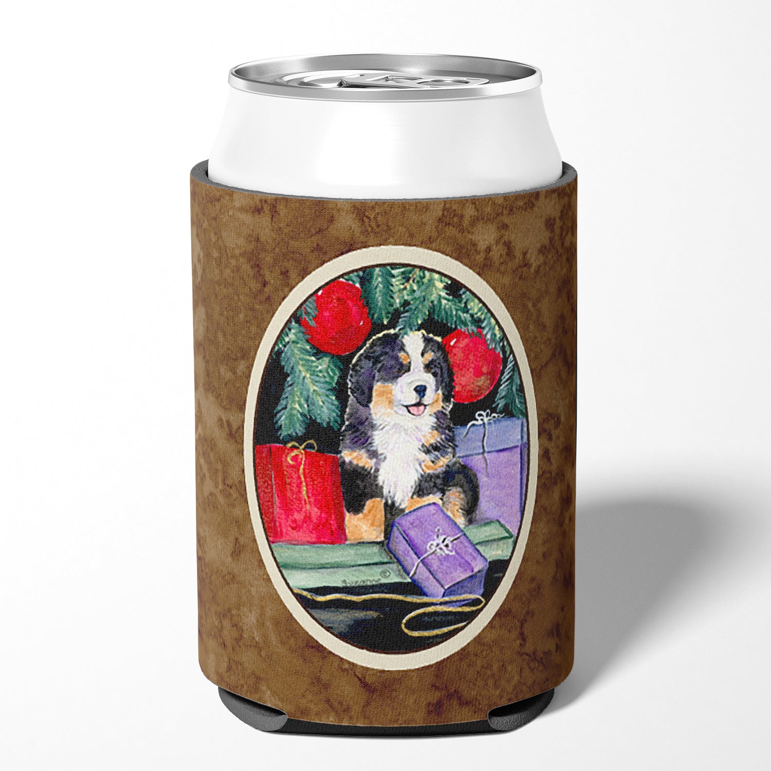 Bernese Mountain Dog Can or Bottle Beverage Insulator Hugger