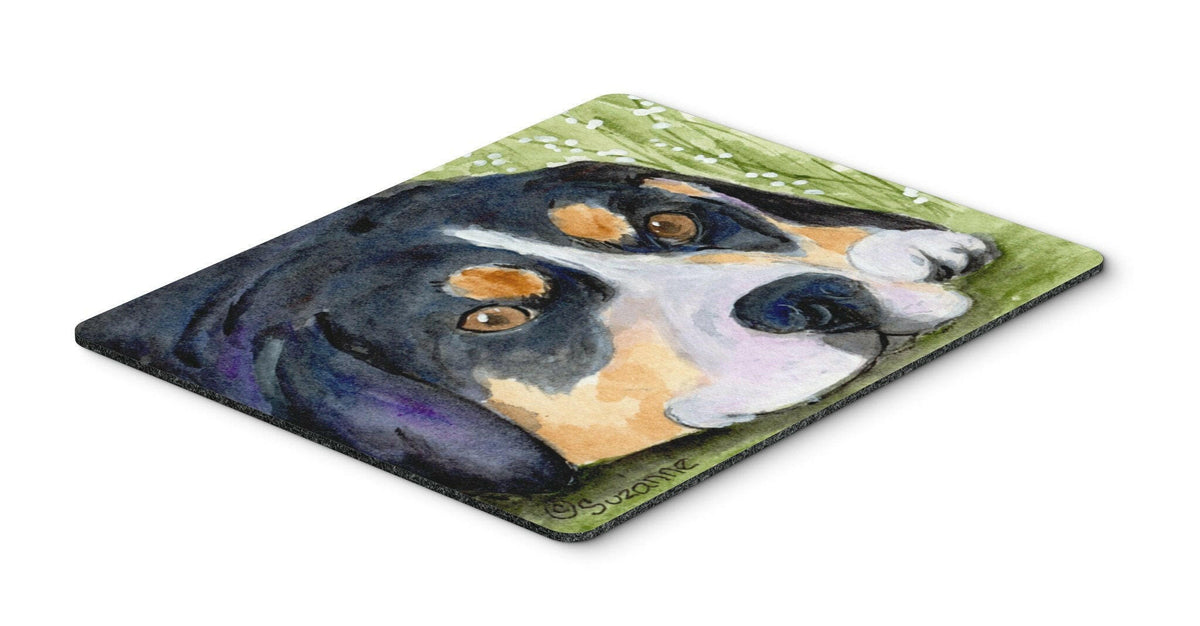 Entlebucher Mountain Dog Mouse Pad / Hot Pad / Trivet by Caroline&#39;s Treasures