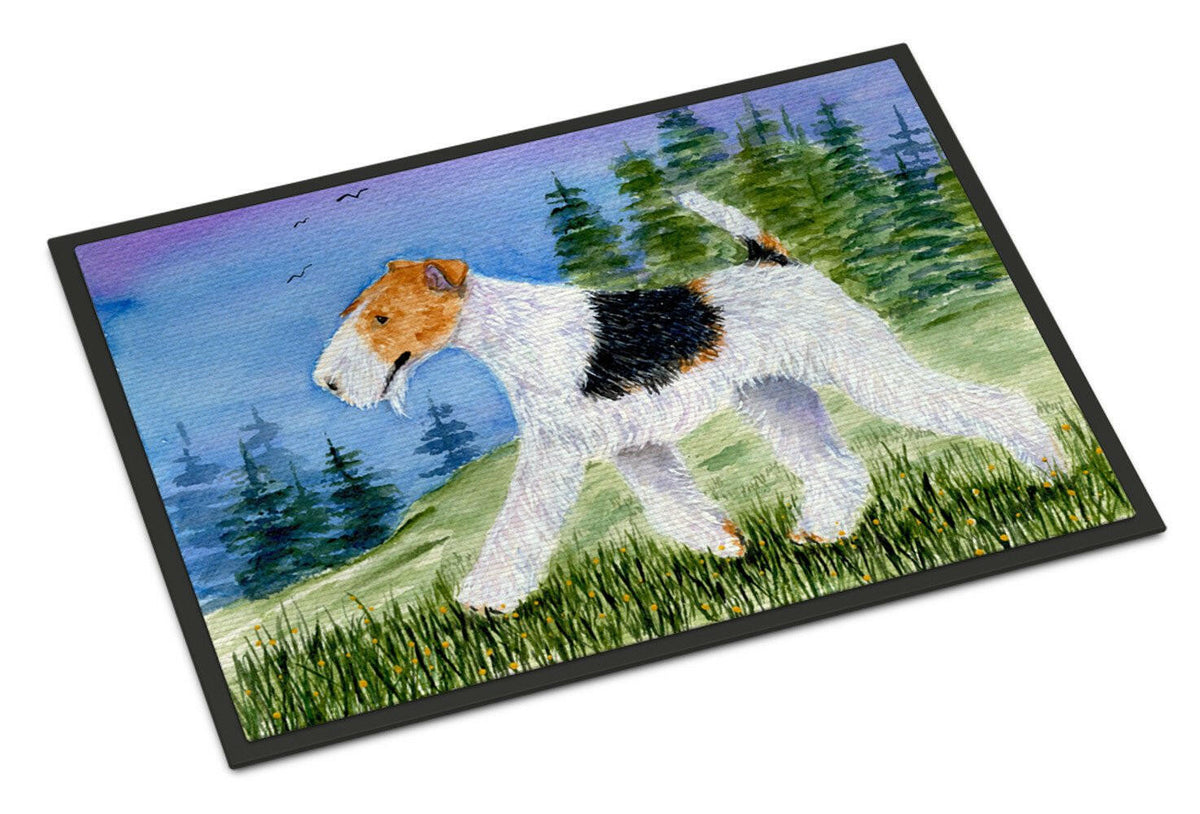 Fox Terrier Indoor or Outdoor Mat 24x36 Doormat - the-store.com