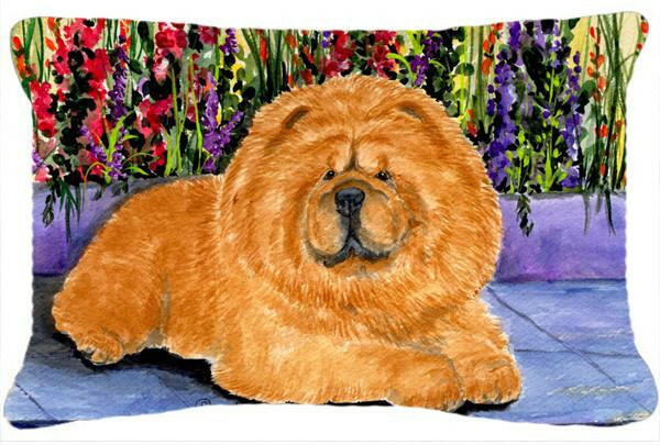 Chow Chow Decorative   Canvas Fabric Pillow by Caroline's Treasures