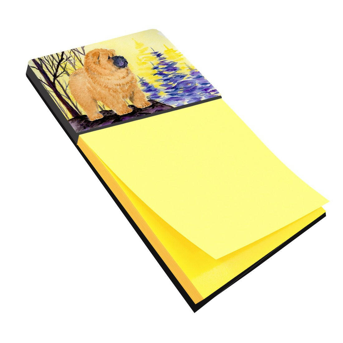 Chow Chow Refiillable Sticky Note Holder or Postit Note Dispenser SS8603SN by Caroline's Treasures