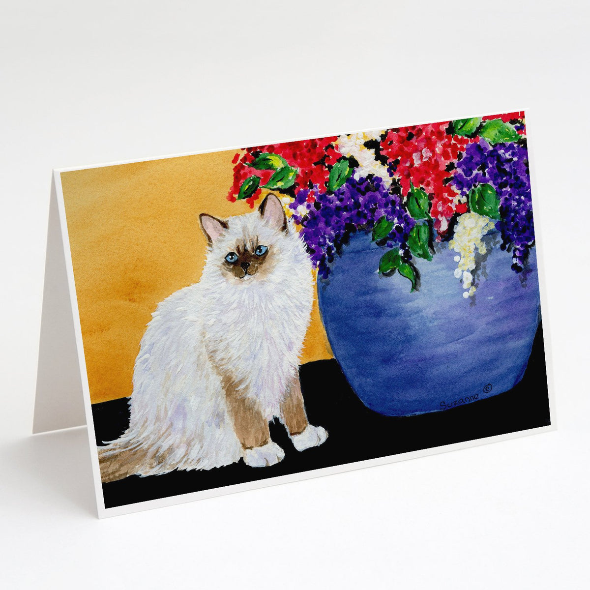 Buy this Cat - Ragdoll Greeting Cards and Envelopes Pack of 8