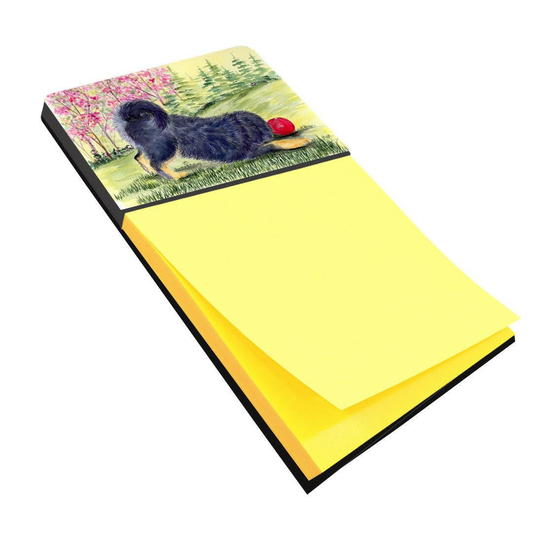 Tibetan Mastiff Refiillable Sticky Note Holder or Postit Note Dispenser SS8612SN by Caroline's Treasures