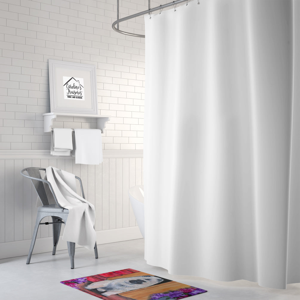 Caroline's Treasures Keeshond Machine Washable Memory Foam Mat SS8622RUG