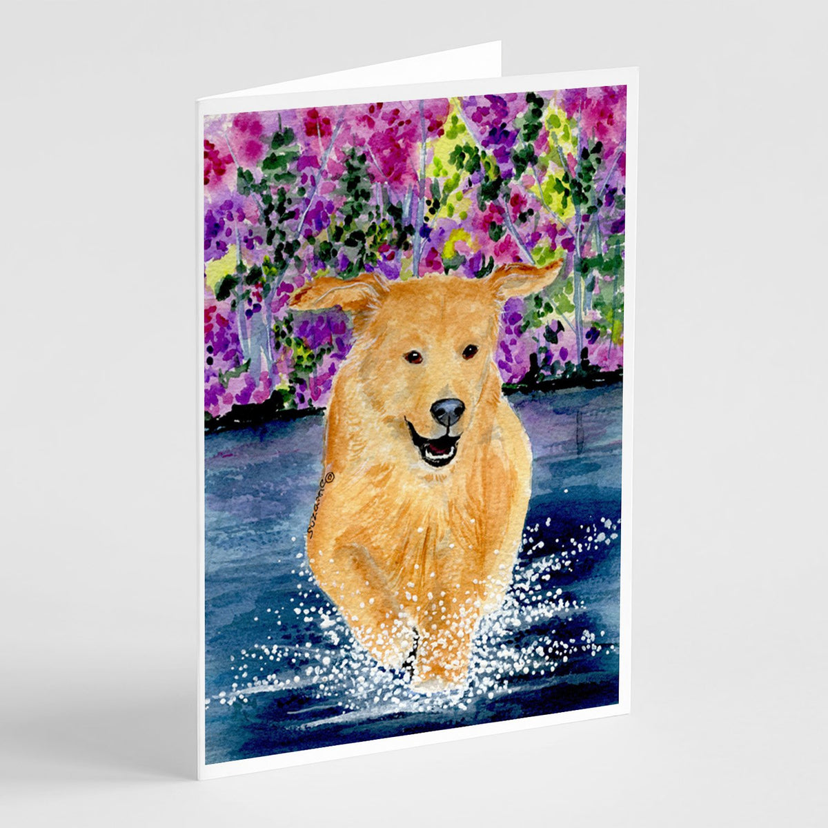 Buy this Golden Retriever Greeting Cards and Envelopes Pack of 8