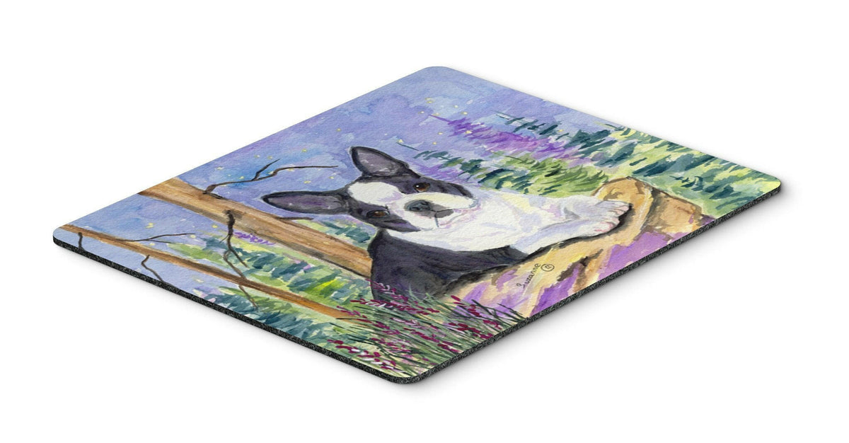 Boston Terrier Mouse pad, hot pad, or trivet by Caroline&#39;s Treasures