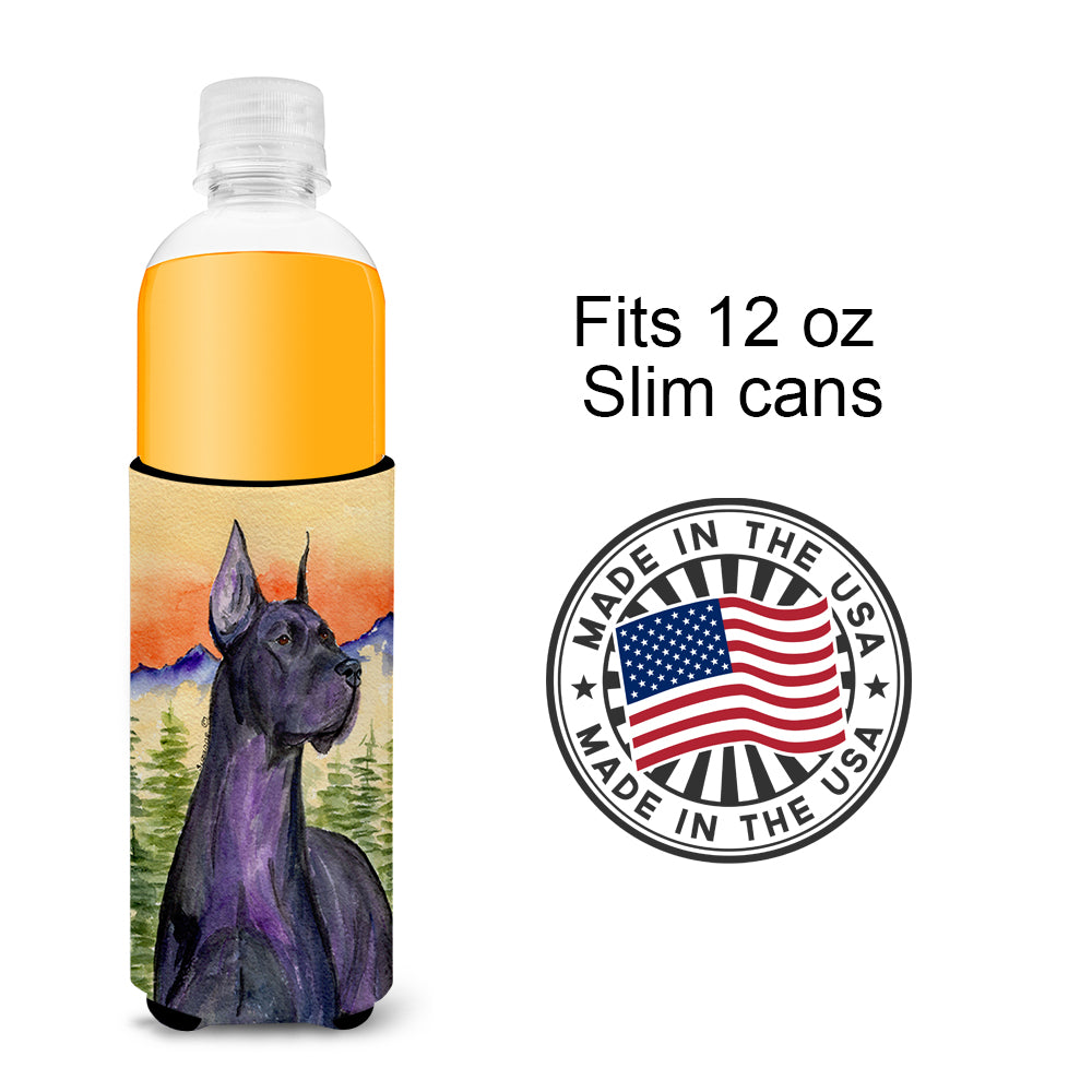 Caroline's Treasures Great Dane Slim Can Hugger – Fun & Functional Drink Coolers SS8642MUK