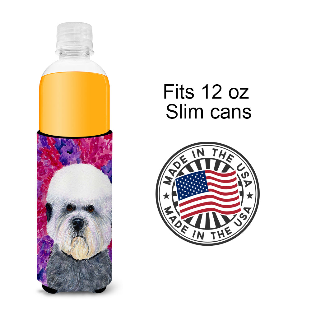 Dandie Dinmont Terrier Ultra Beverage Insulators for slim cans SS8656MUK.
