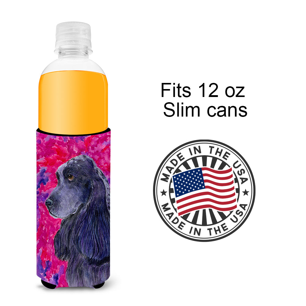 Cocker Spaniel Ultra Beverage Insulators for slim cans SS8659MUK.