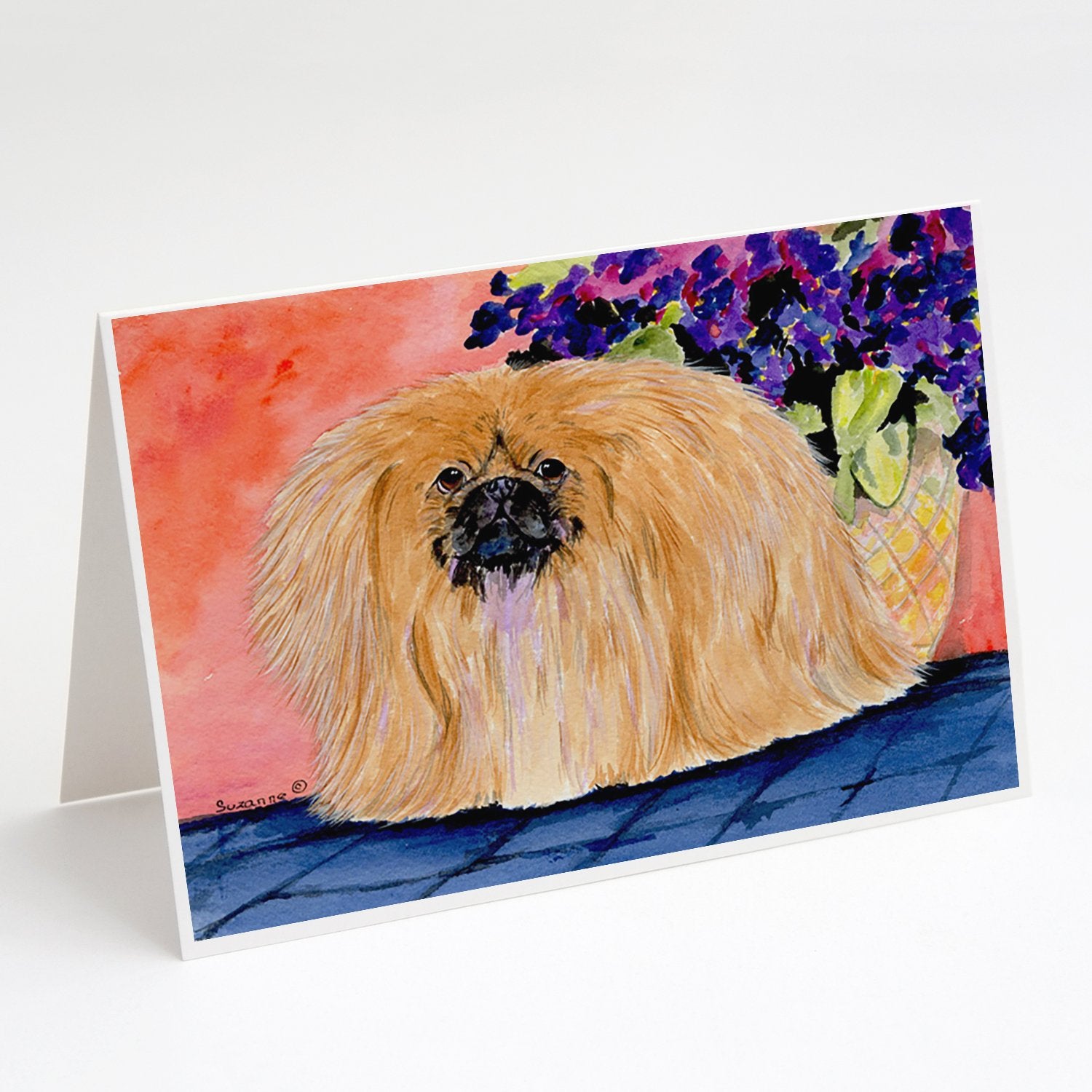Buy this Pekingese Greeting Cards and Envelopes Pack of 8