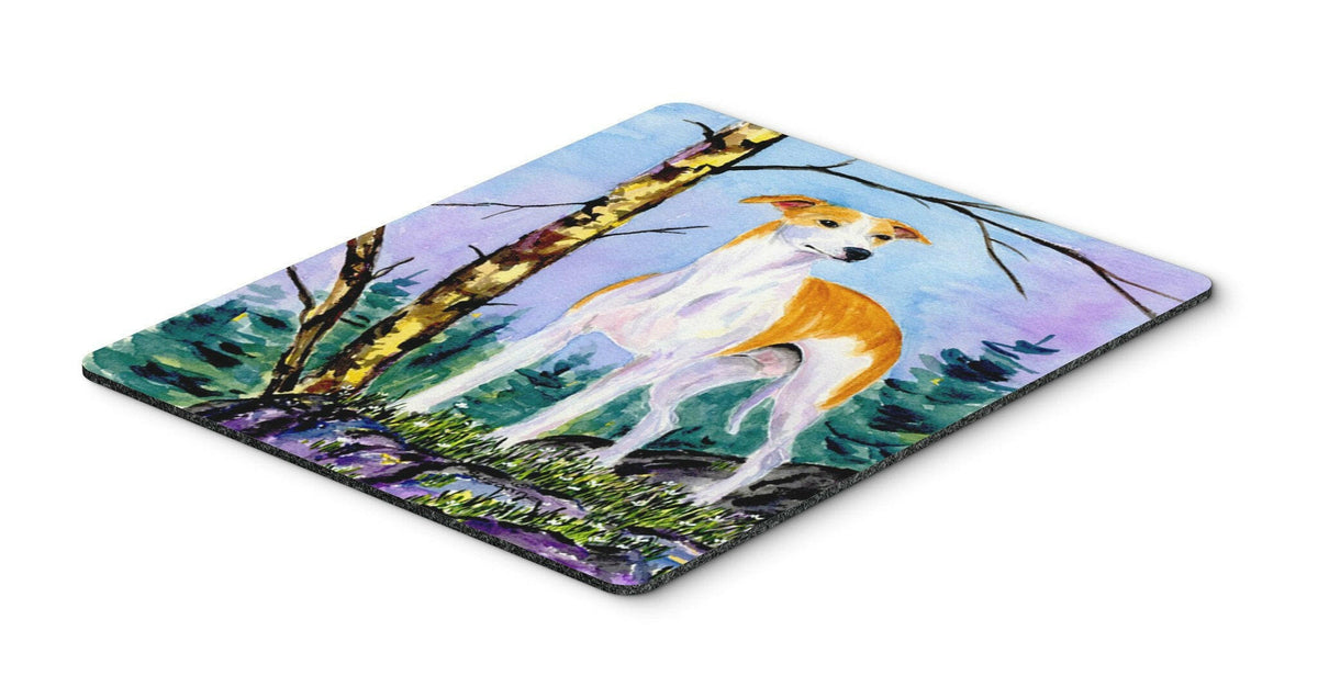 Whippet Mouse Pad / Hot Pad / Trivet by Caroline&#39;s Treasures
