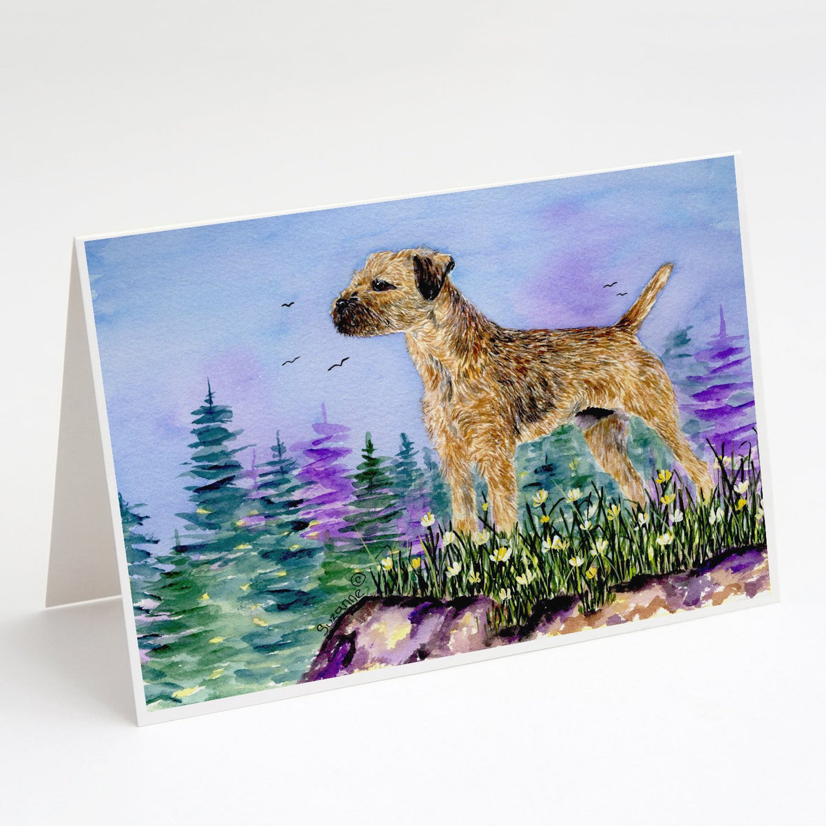 Buy this Border Terrier Greeting Cards and Envelopes Pack of 8