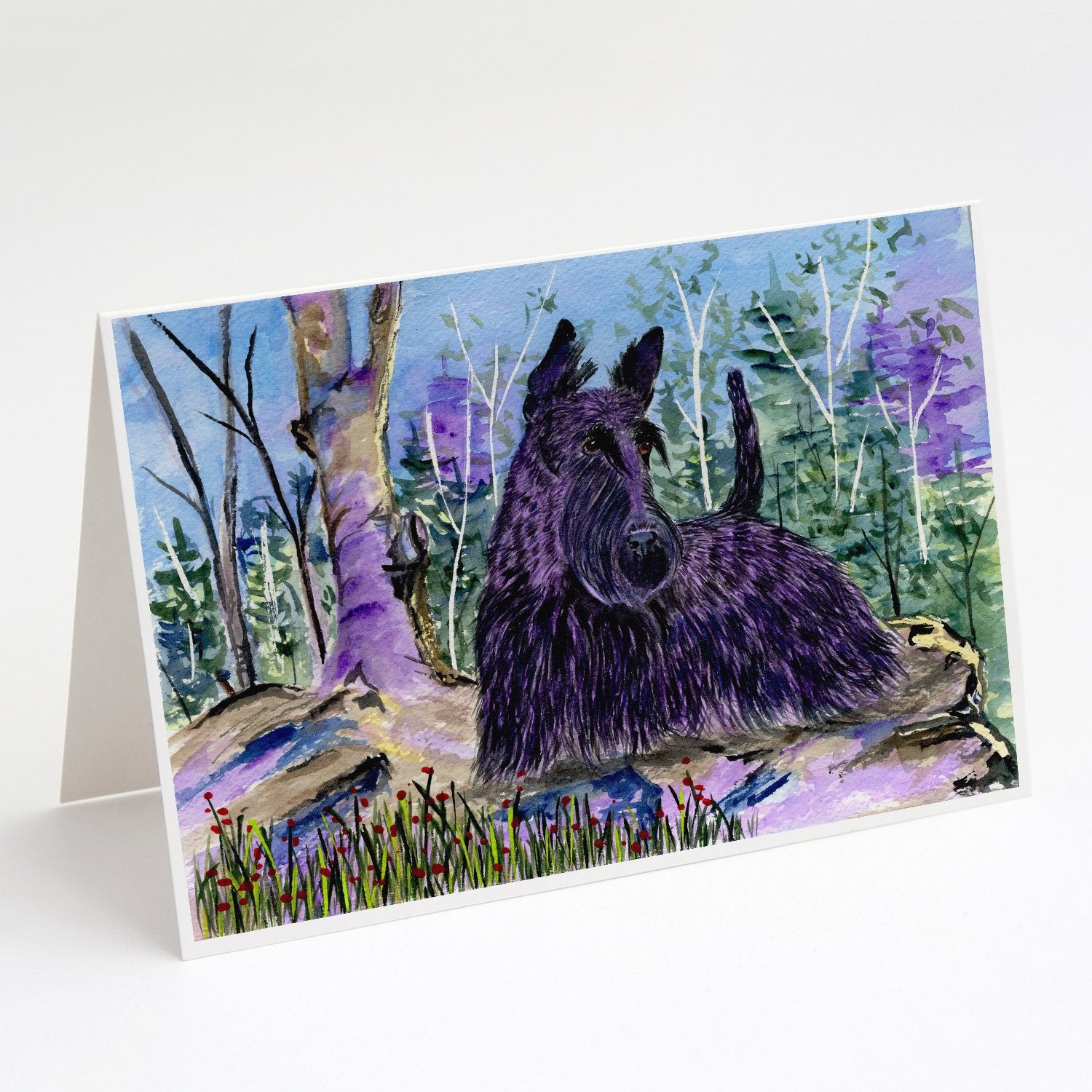 Buy this Scottish Terrier Greeting Cards and Envelopes Pack of 8