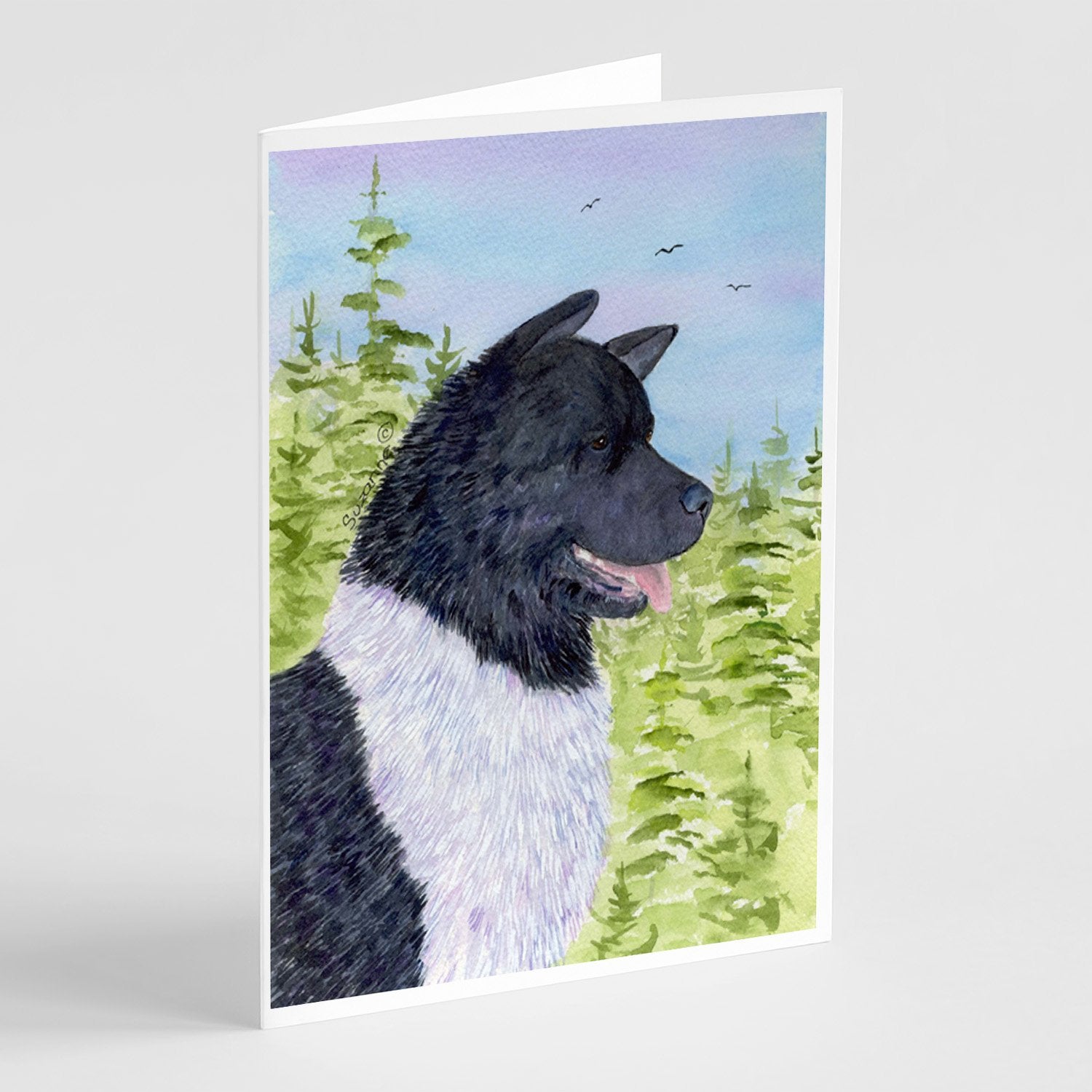 Buy this Akita Greeting Cards and Envelopes Pack of 8