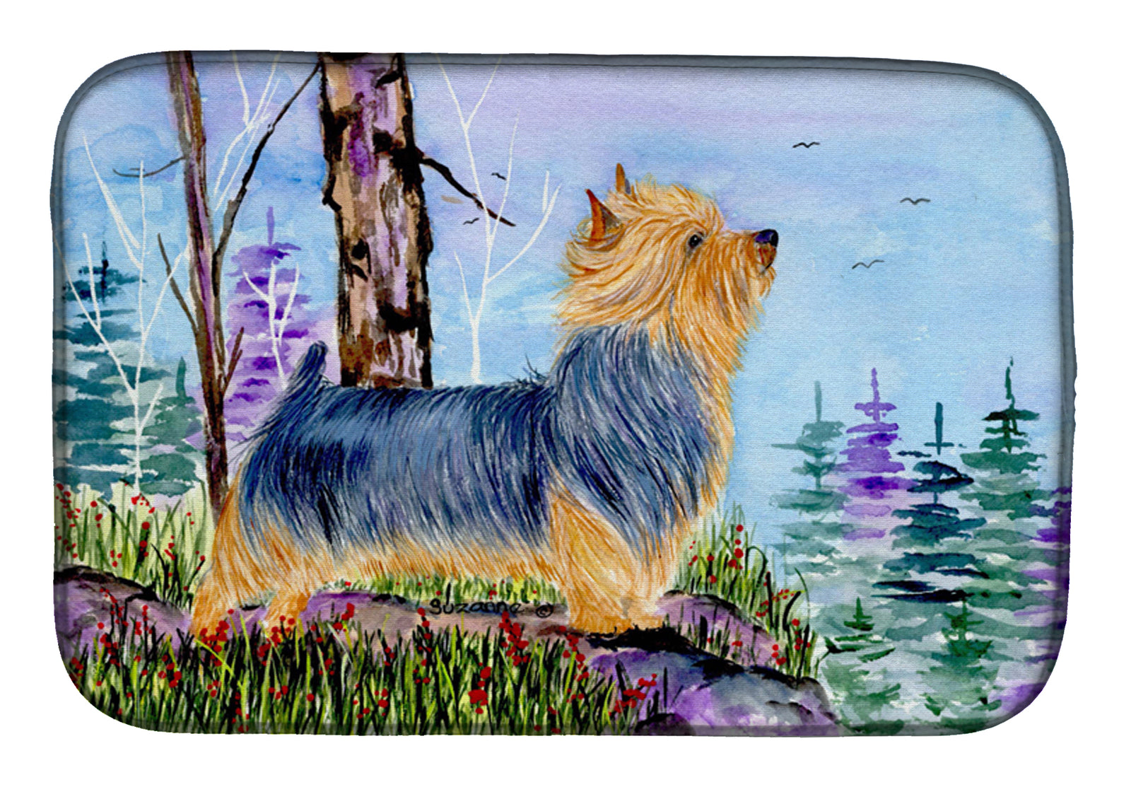 Norwich Terrier Dish Drying Mat SS8678DDM  the-store.com.