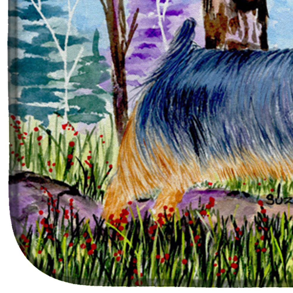 Norwich Terrier Dish Drying Mat SS8678DDM  the-store.com.