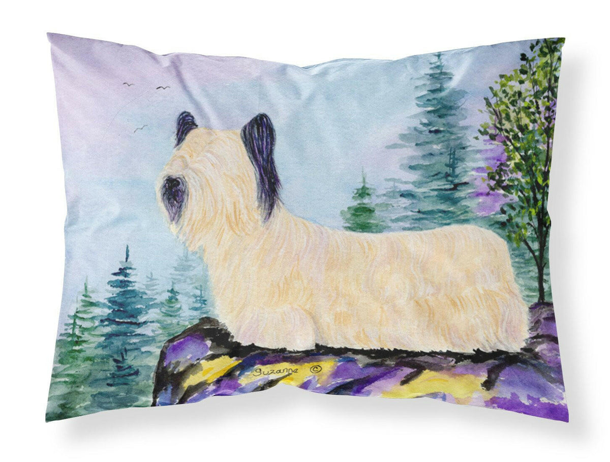 Skye Terrier Moisture wicking Fabric standard pillowcase by Caroline&#39;s Treasures