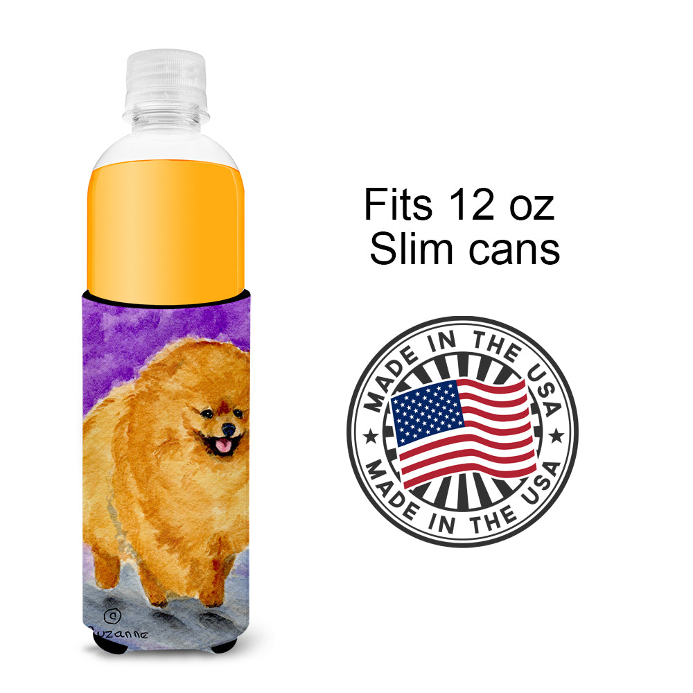 Pomeranian Ultra Beverage Insulators for slim cans SS8681MUK
