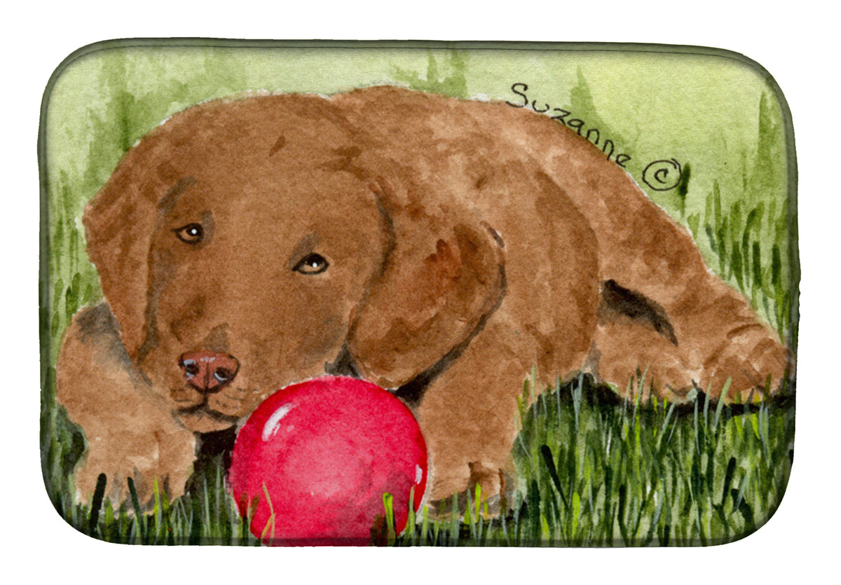 Curly Coated Retriever Dish Drying Mat SS8684DDM