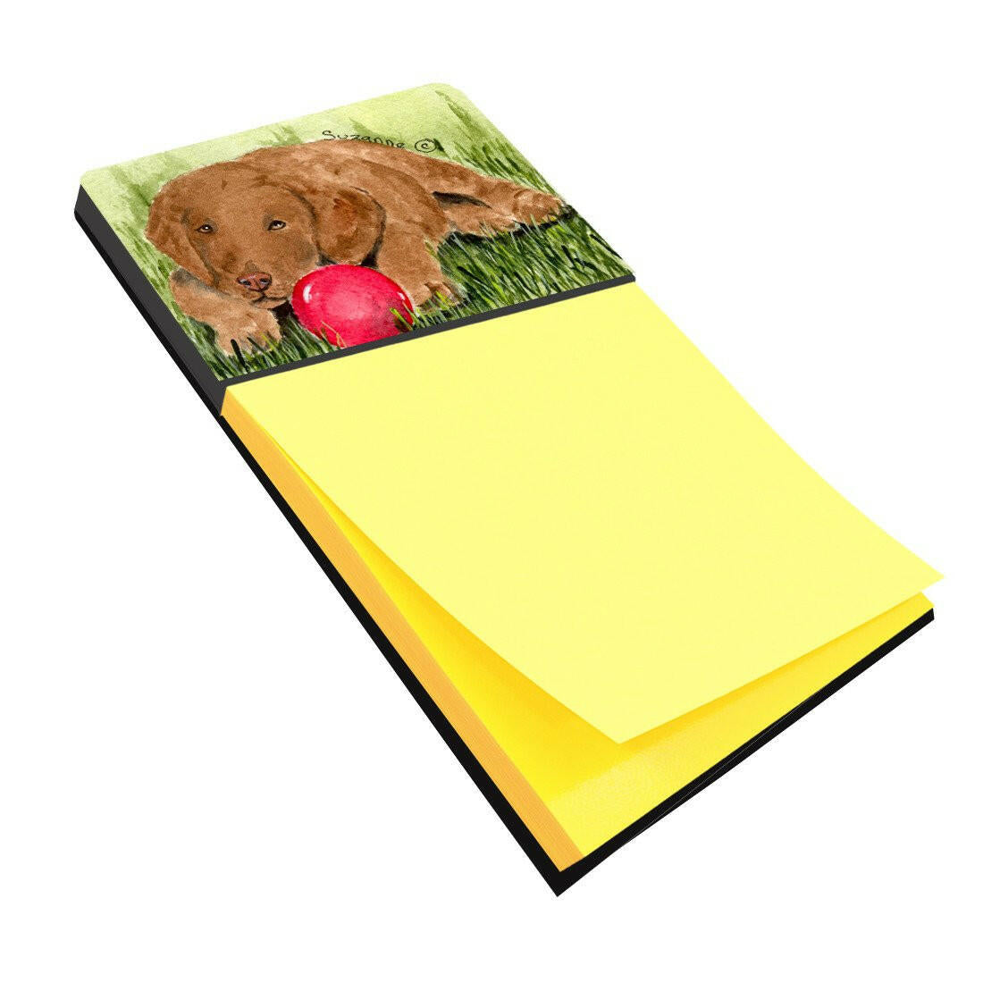 Curly Coated Retriever Refiillable Sticky Note Holder or Postit Note Dispenser SS8684SN by Caroline&#39;s Treasures