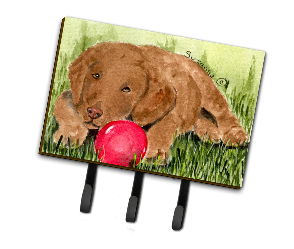 Curly Coated Retriever Leash Holder or Key Hook  the-store.com.