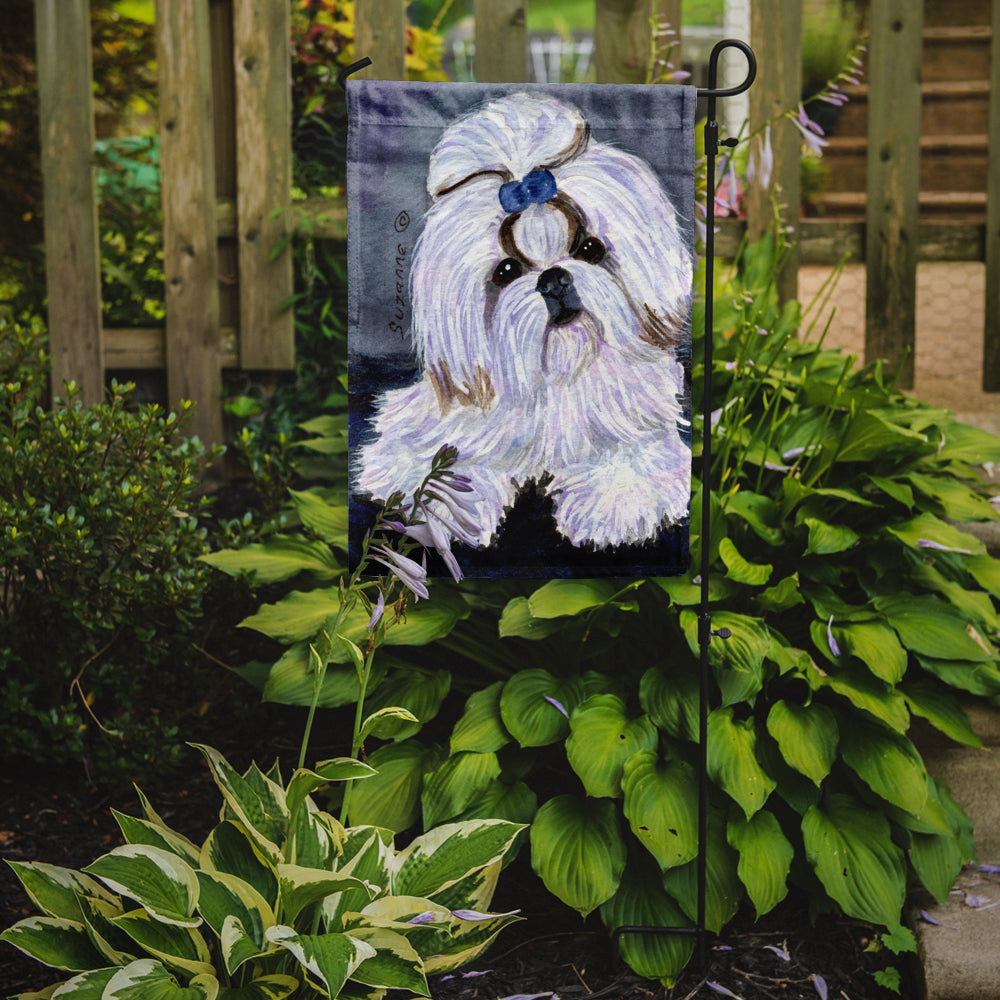 Caroline's Treasures Shih Tzu Garden Flag - Outdoor Decorative Yard Flag