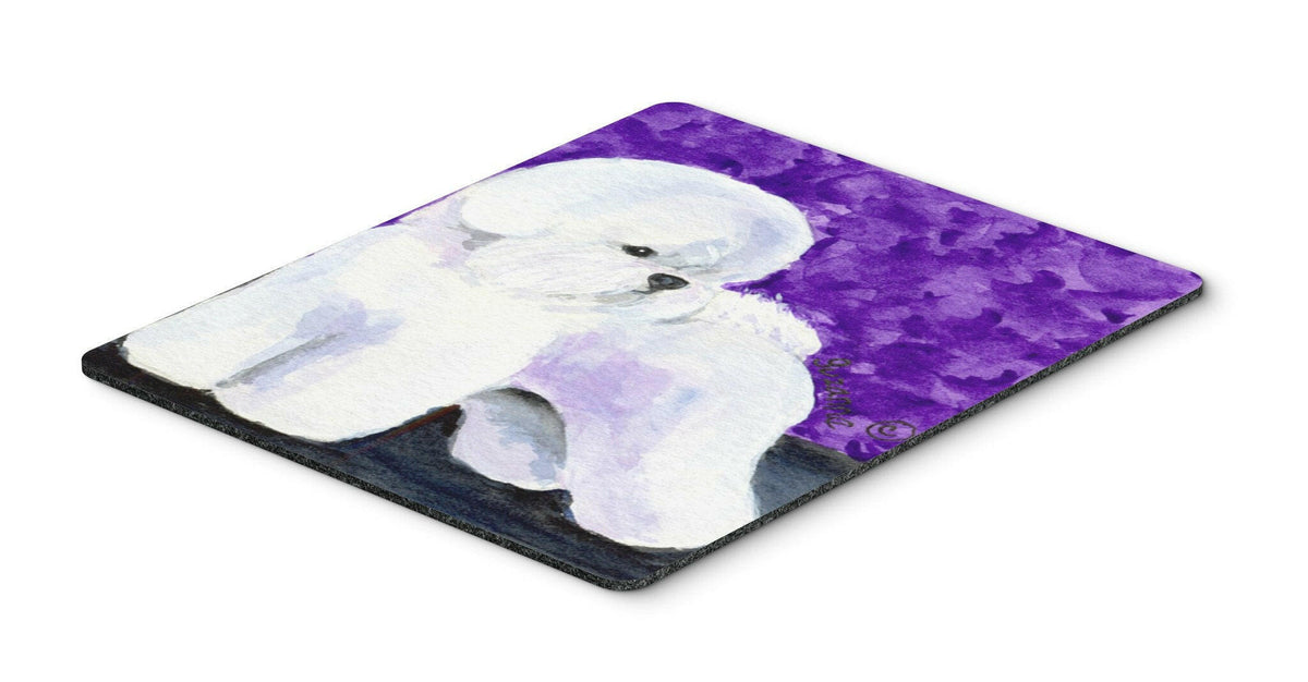 Bichon Frise Mouse Pad / Hot Pad / Trivet by Caroline&#39;s Treasures