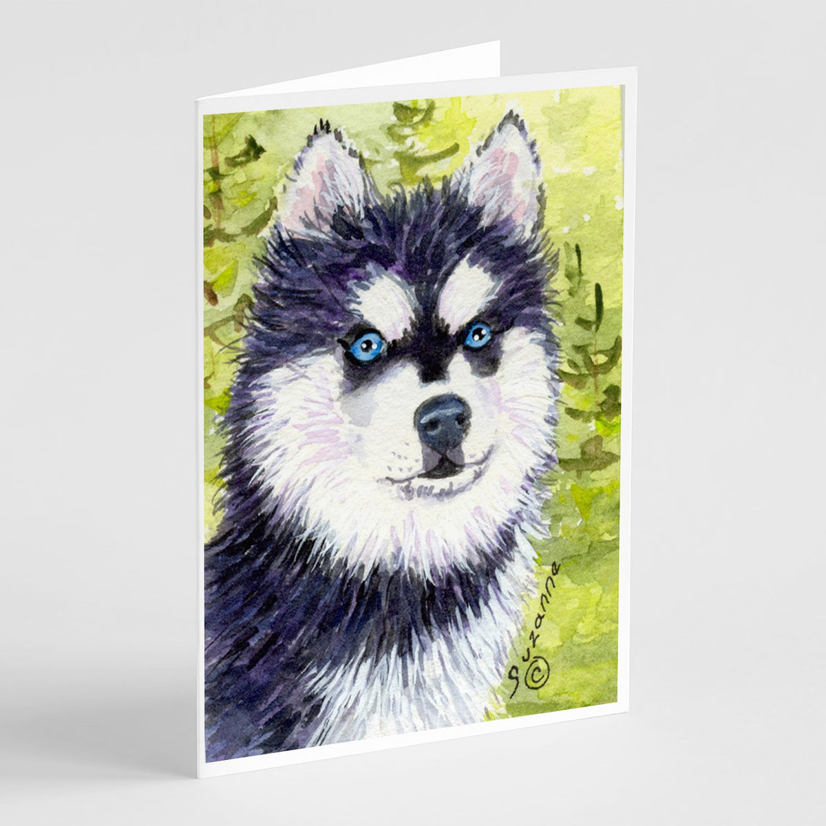 Buy this Klee Kai Greeting Cards and Envelopes Pack of 8