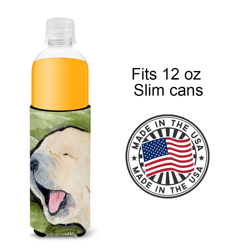 Golden Retriever Ultra Beverage Insulators for slim cans SS8717MUK