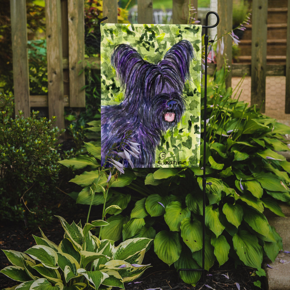 Taille du jardin du drapeau Skye Terrier
