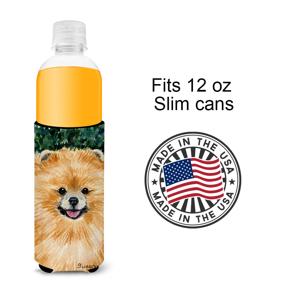 Pomeranian Ultra Beverage Insulators for slim cans SS8725MUK.