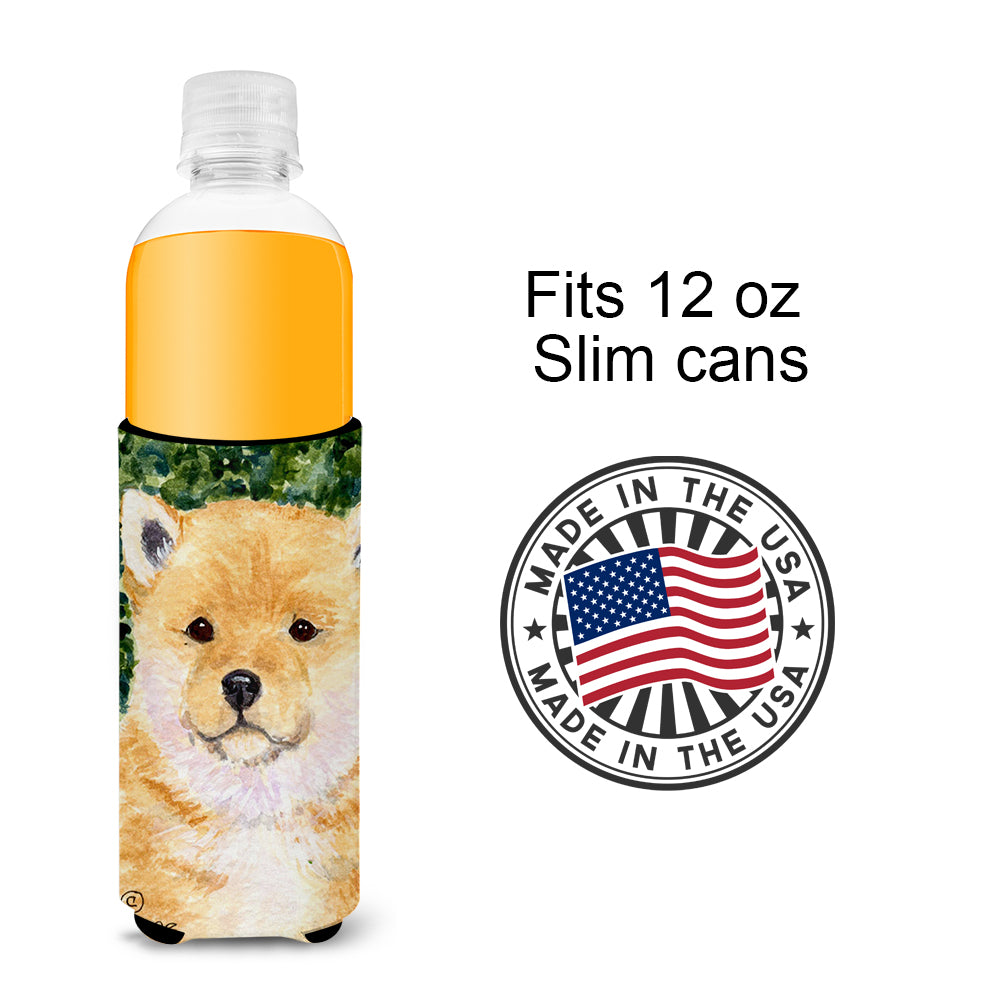 Shiba Inu Ultra Beverage Insulators for slim cans SS8726MUK.