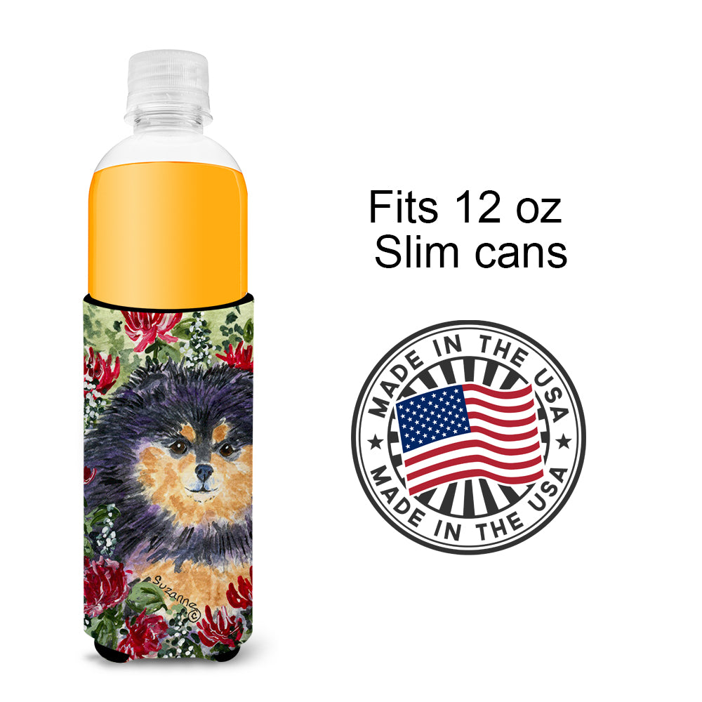 Pomeranian Ultra Beverage Insulators for slim cans SS8727MUK.