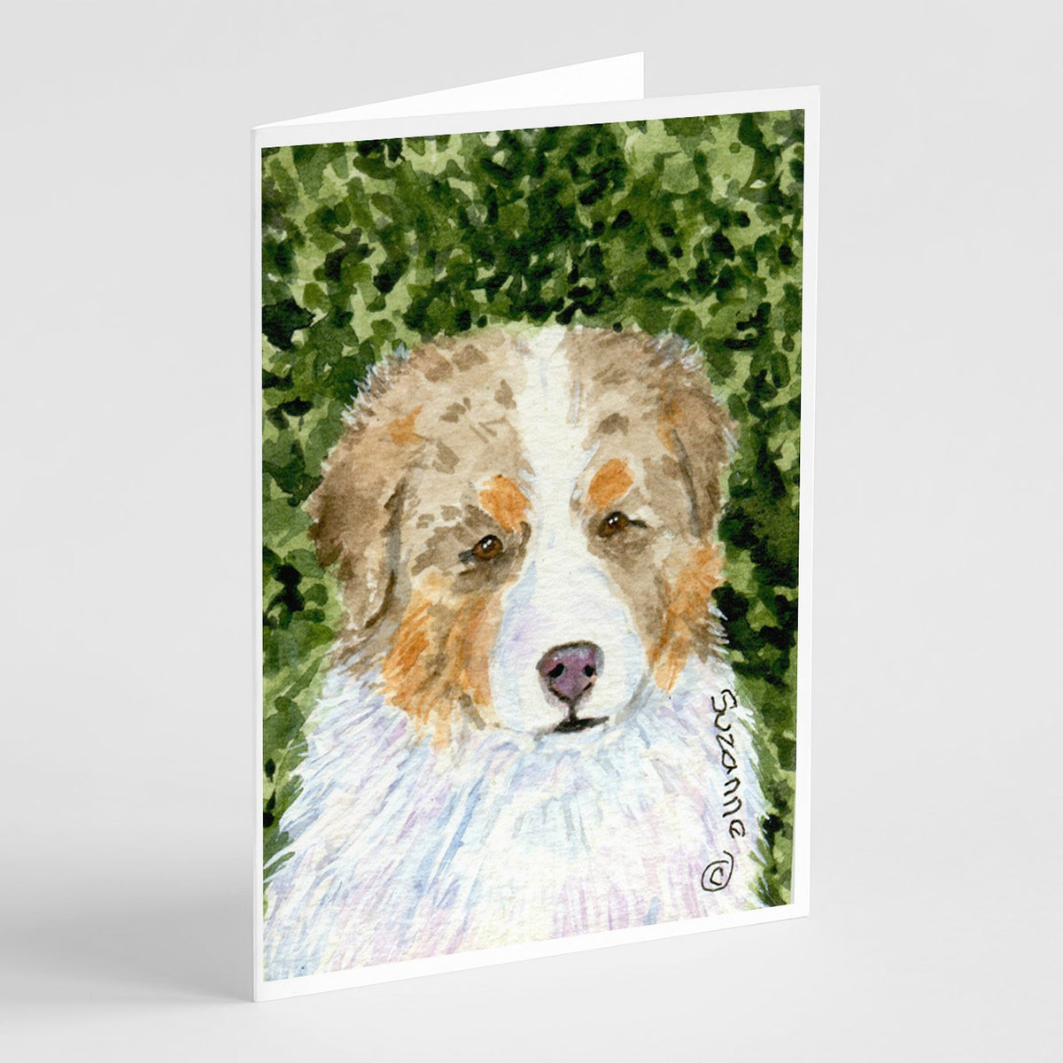 Buy this Australian Shepherd Greeting Cards and Envelopes Pack of 8