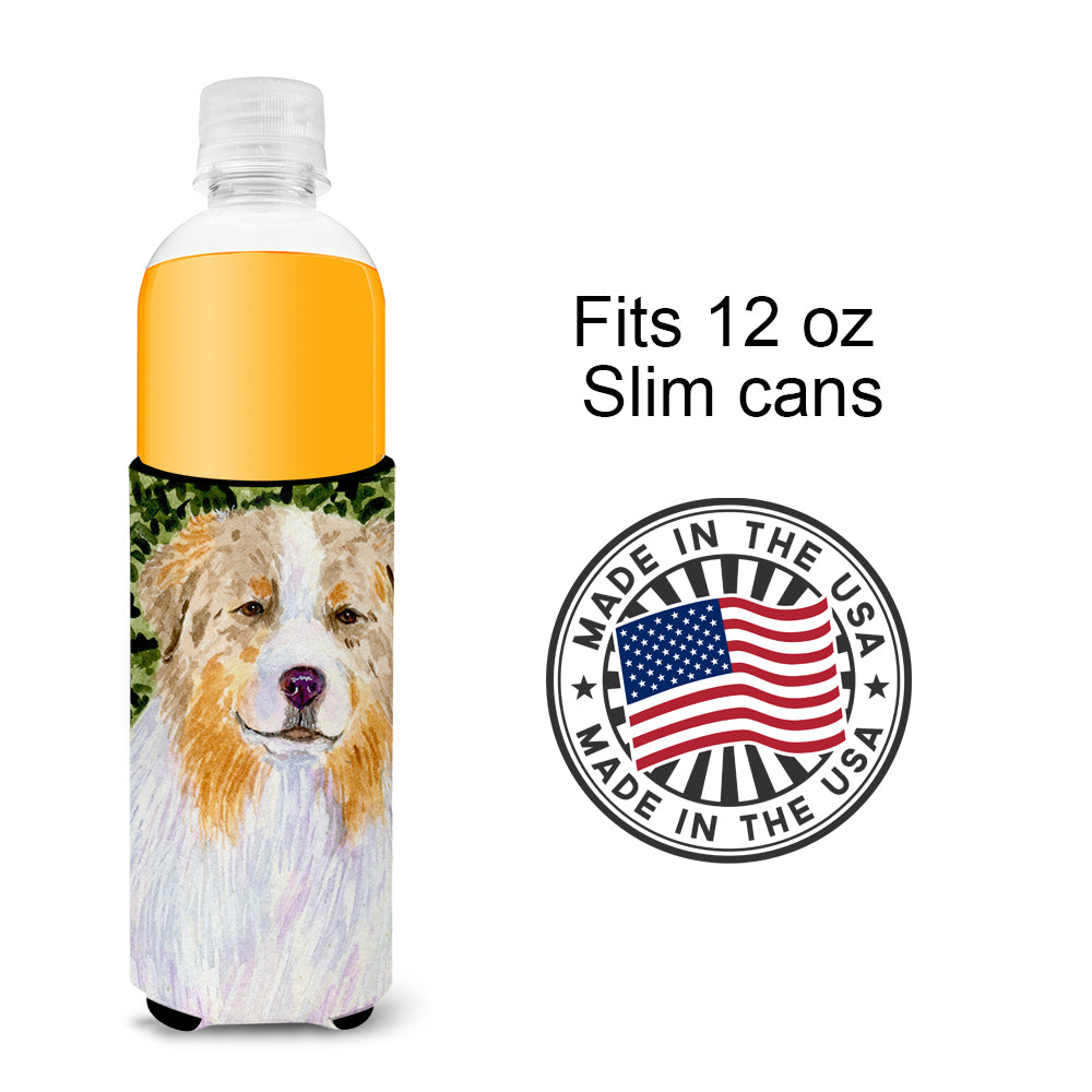 Australian Shepherd Ultra Beverage Insulators for slim cans SS8733MUK