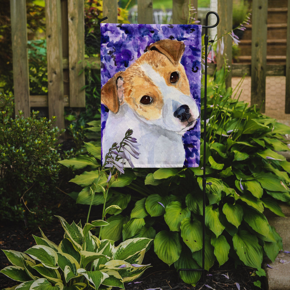Taille du jardin du drapeau Jack Russell Terrier
