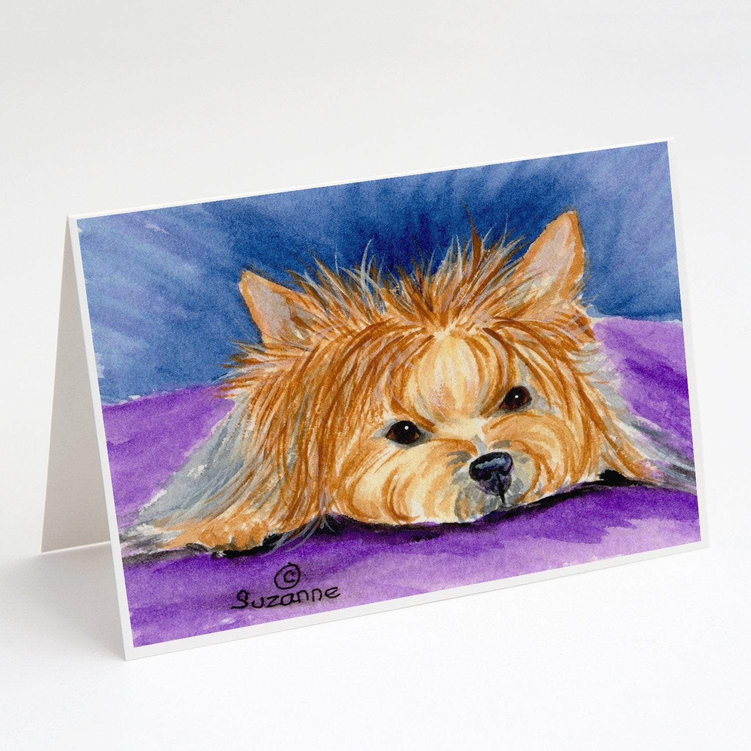 Buy this Yorkie Greeting Cards and Envelopes Pack of 8