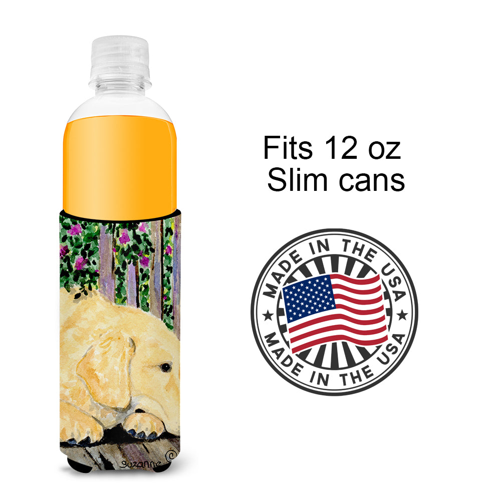 Golden Retriever Ultra Beverage Insulators for slim cans SS8756MUK